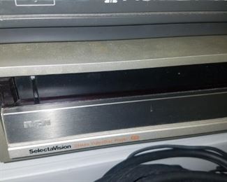 Videodisc player