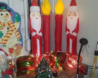 Christmas blow molds
