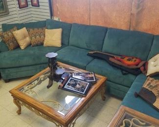 Bassett sectional couch