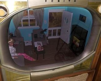 Barbie diorama