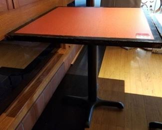 30in x 30in Wood Restaurant Table