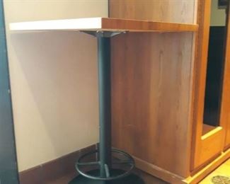 Square High Top Bar Table