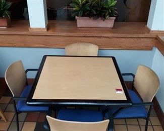 Square 4 Seat Table