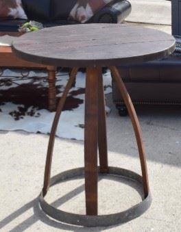 Barrel Cocktail Table