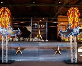 4 Sided Western Bar