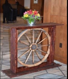 Wagon Wheel Highboy