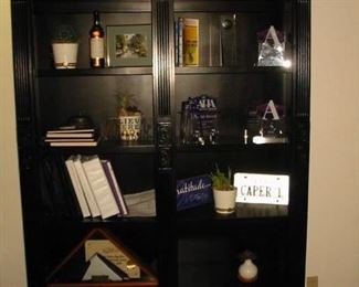 large wooden shelving unit (several styles)
