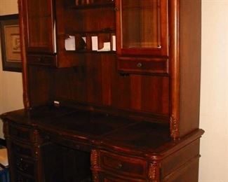 beautiful desk with hutch