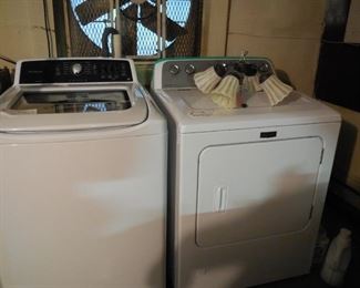 Fridigaire washer and Bravos dryer