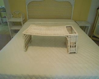 Full size bed and mattress
