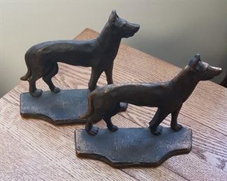 Shepherd Dog Bookends
