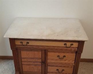 Marble Top Commode