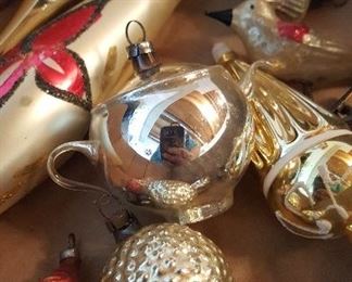 Vintage Glass Ornaments