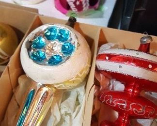 Vintage Glass Ornaments