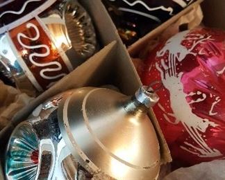 Vintage Glass Ornaments
