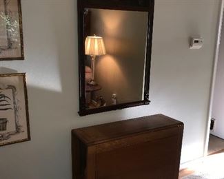 VINTAGE LARGE WALL MIRROR