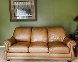 Lot 002
Hancock & Moore Leather Journey Sofa