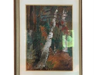 Lot 059
Contemporary Forest Print