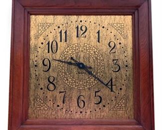 Lot 111
Stickley Quartersawn Mission Wall Clock
