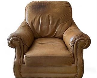 Lot 157
Hancock & Moore Leather Chair and Ottoman