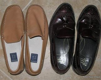 Men size 9 Snipe Leather, and Florsheim