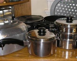 Lots of Great Pots, cookers, Wok and more