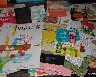 1960s Baking books and more all pristine