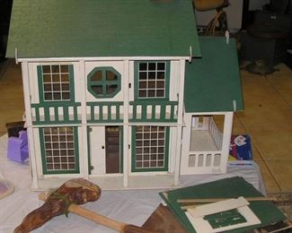 Dollhouse from the front