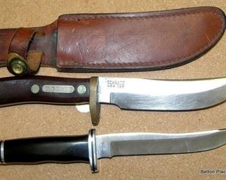 Schrade and Old Buck Knives