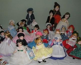 Madame Alexander Dolls pristine with Boxes