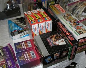Baseball, Football and Basketball cards