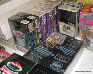 Baseball, Football and Basketball Cards