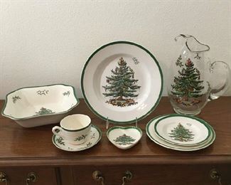 Spode "Christmas Tree" Dinnerware