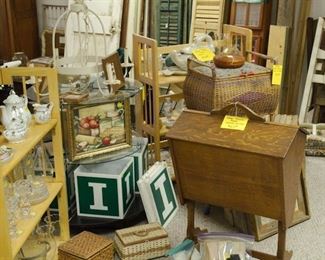 Sewing Boxes with Contents