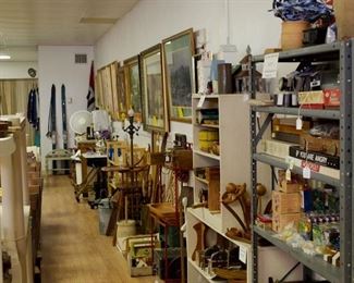 View along the North Wall