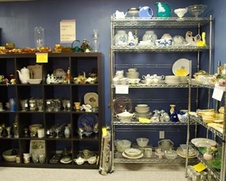 Pottery, China and Glassware