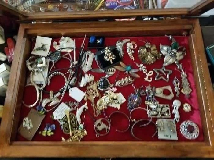 vintage costume and sterling jewelry