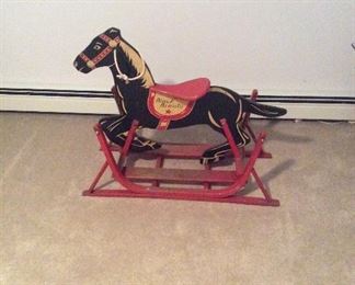 Vintage toy horse