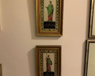 This pair of framed Greek figures are only $50 plus tax