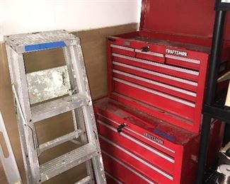 CRAFTSMAN MECHANICS ROLLING TOOL CABINET AND CHEST