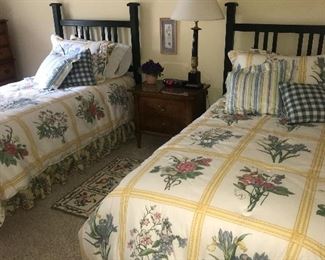 2 - TWIN SIZE BEDS