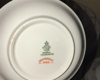 TIRSCHENREUTH CAMBRIDGE BAVARIA CHINA SET