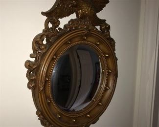 VINTAGE FEDERAL STYLE EAGLE WALL MIRROR