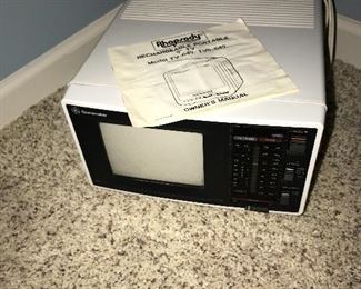 VINTAGE RHAPSODY PORTABLE TV