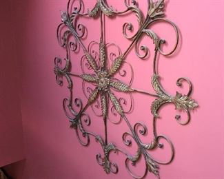 LARGE METAL WALL ART 