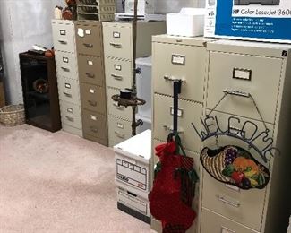 METAL FILE CABINETS