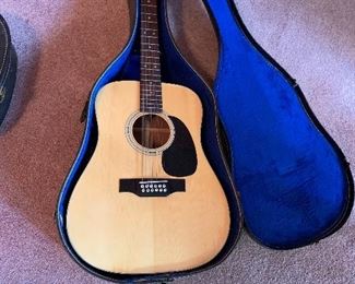 VINTAGE MARTIN SIGMA DM-12-5 ACOUSTIC GUITAR