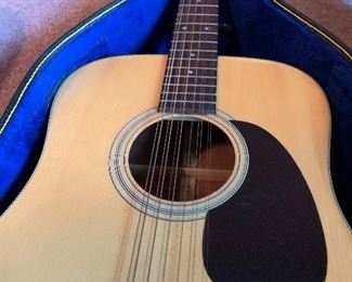 VINTAGE MARTIN SIGMA DM-12-5 ACOUSTIC GUITAR