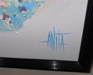 ORIGINAL MIXED MEDIA ART BY ANITA