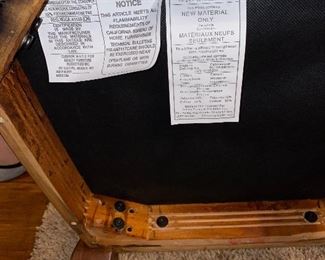 UPHOLSTERED TRADITIONAL CHAIRS BY ASHLEY FURNITURE -10 CHAIRS